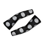 Cienkie rękawki kolarskie Superdot Black Winaar
