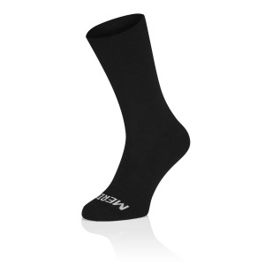 Czarne skarpetki kolarskie WINAAR Merino BLACK