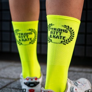 Skarpetki #STRONGRITT&KATE fluo